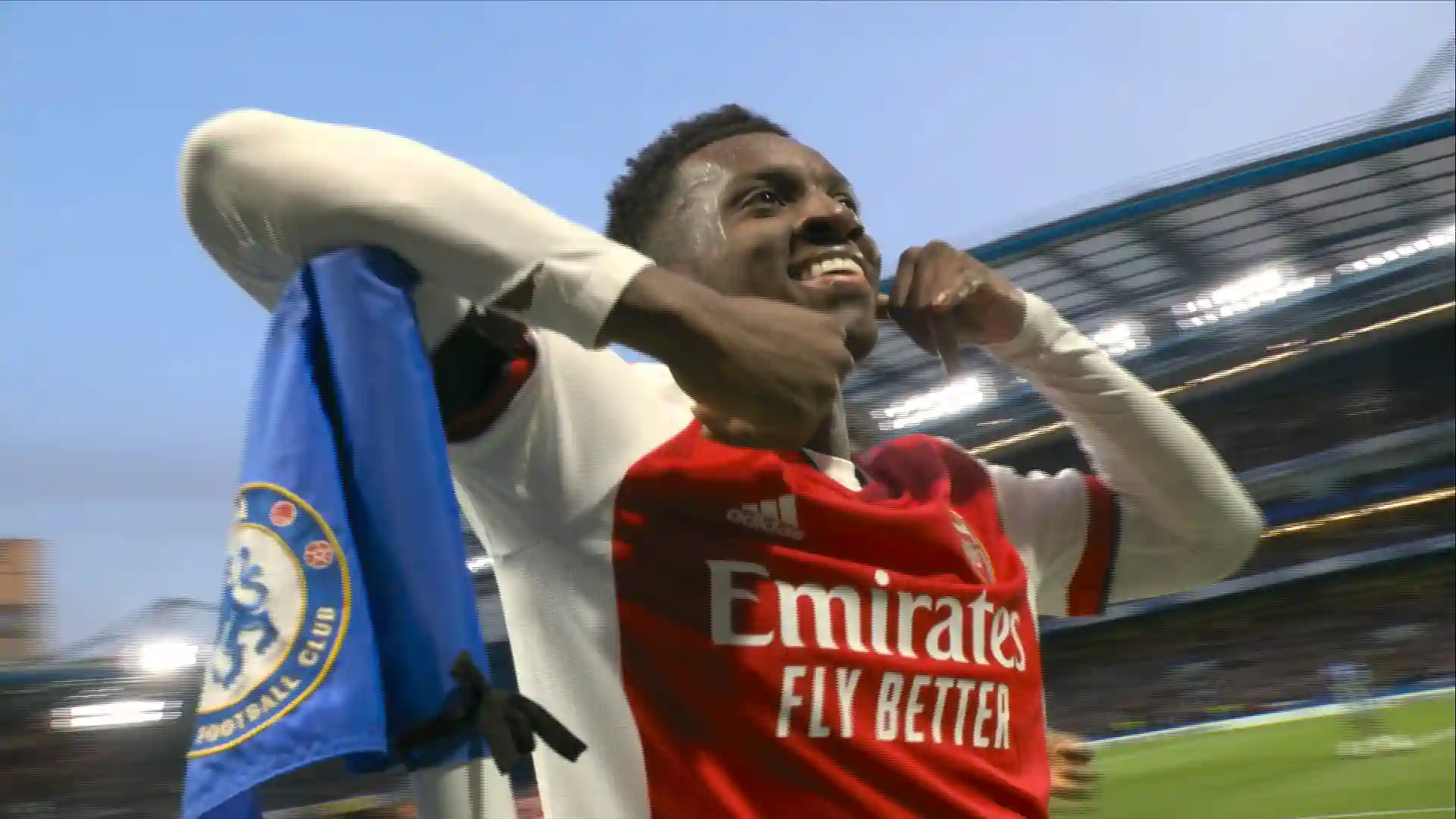 Eddie Nketiah captains Arsenal and equalises for the Gunners